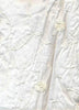 Ivory silk dupioni with Ivory self embroidery 54" wide