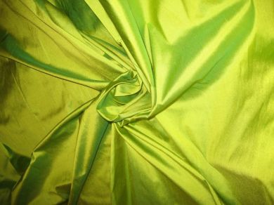Silk Dupion L,ime Green 44&quot; wide DUP3[2]