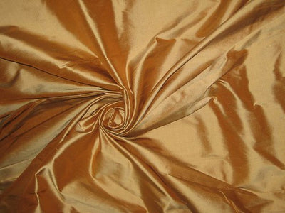 Golden Glow~silk dupioni fabric 54&quot;