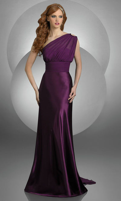 100% SILK DUTCHESS SATIN FABRIC EGGPLANT COLOR 43 MOMME 54" WIDE[8009]