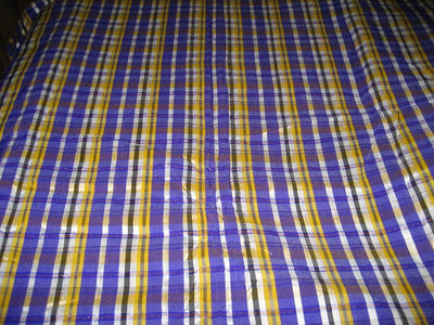 Gorgeous Silk Dupioni Multi Colour Plaids ~ 44&quot; Wide