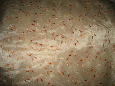 polyester tissue embroidered 44&quot;