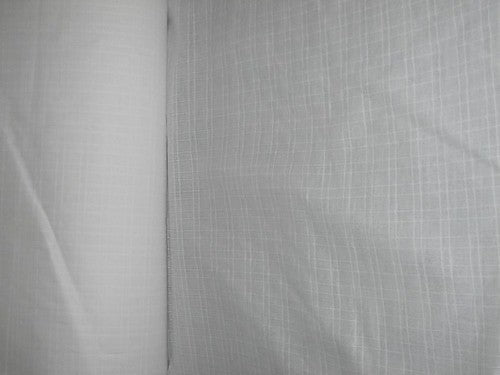 Pure White Cotton Organdy Plaids~Width 44&quot; wide