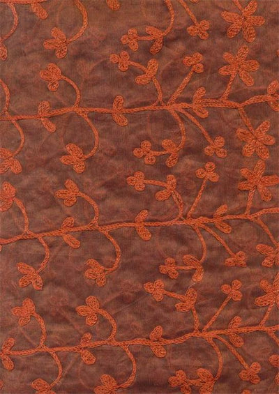 silk organza 54~embroidered