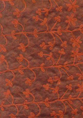 silk organza 54~embroidered