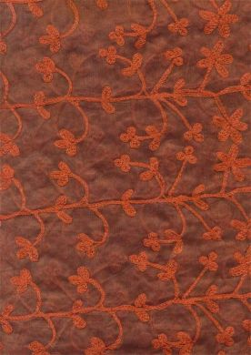 silk organza 54~embroidered