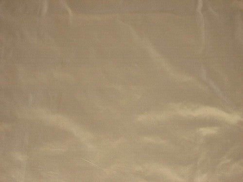 SILK TAFFETA FABRIC Light Beige colour 54&quot; wide