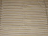 100% Chambray Linen Yellow ,Beige & White horizontal stripe Fabric 58" wide[986]