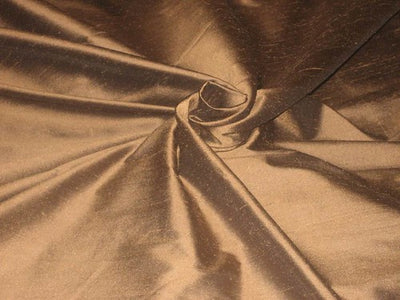 Silk dupioni silk 54" wide Dark Chocolate colour  DUP39[1]