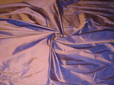 silk dupioni silk 54&quot; Iridecent purple with caramel shot