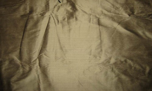 Silk dupioni fabric Taupe color 54" wide DUP40[3]