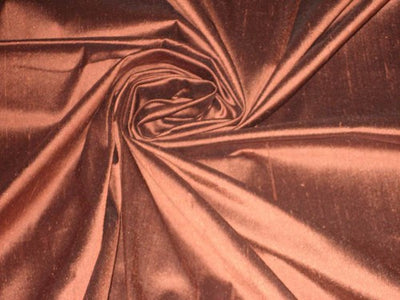 silk dupioni silk 54&quot;~Tan Brown colour