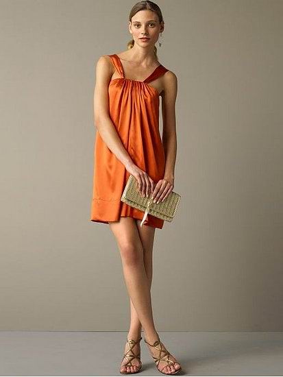 silk dupioni silk 54&quot;-Orange colour