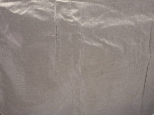 SILK TAFFETA FABRIC~Silver colour 54&quot; wide TAF34[1]