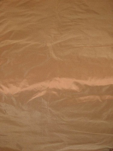 SILK TAFFETA FABRIC Tawny color 54" wide TAF53[2]