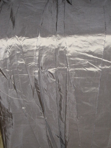 SILK TAFFETA FABRIC~Silver colour 54&quot; wide TAF34[1]