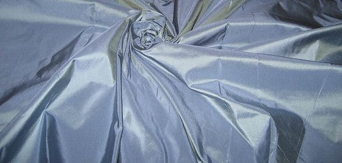 SILK TAFFETA FABRIC Cloudy Blue color 54" wide TAF38[1]