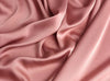 Salmon Peach viscose modal satin weave fabric ~ 44&quot; wide.(30)