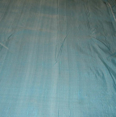 SILK Dupioni FABRIC Baby Blue color 44" wide DUP80