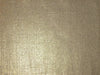 Superb Quality Linen Club fabric 58&quot; Wide Sand Gold colour Foil print