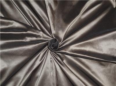 100% Silk Taffeta Fabric Hot Chocolate Brown Color 60&quot; wide