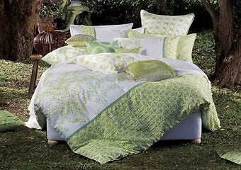 Lavender silk dupioni fabric pintuck design