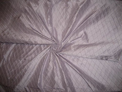 Silk dupioni  51"wide rich lavender colour diamond pintuck design