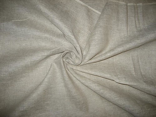 Skin Beige colour ~Linen fabric ~44 Width&quot;