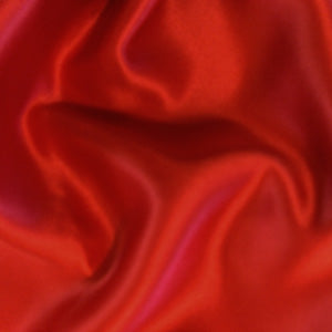 100% Silk Satin fabric 44&quot;-red colour