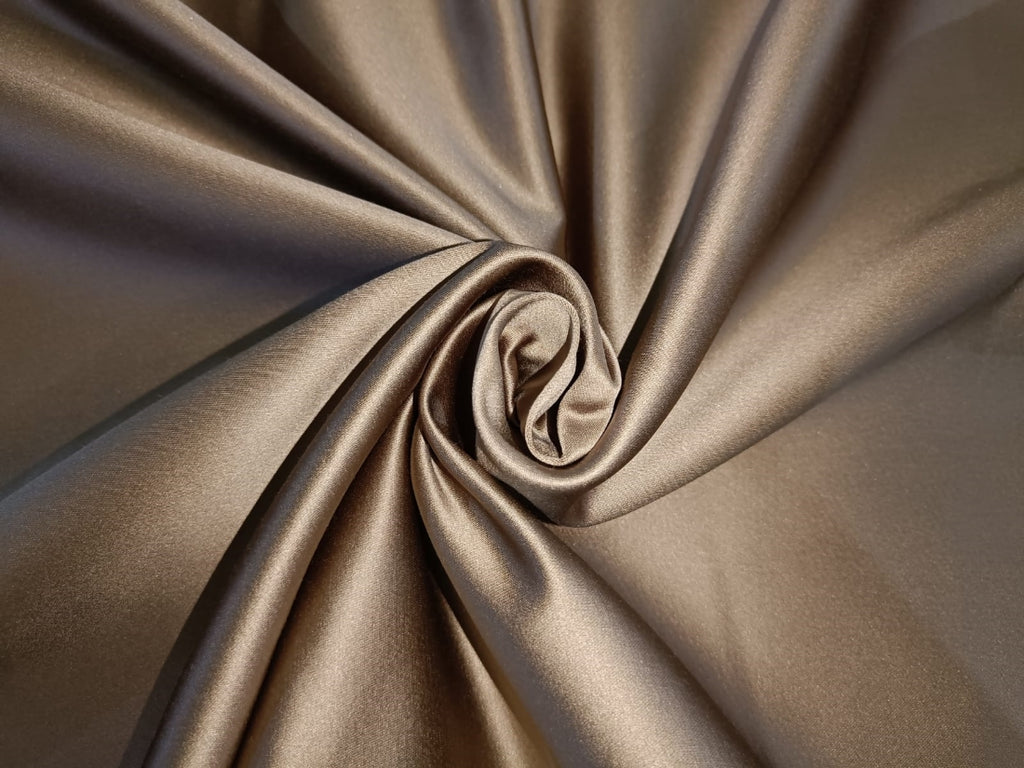 Rich Cotton satin superfine fabric brown 304 cm 175 mm 120" wide