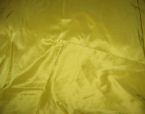 SILK TAFFETA FABRIC 60&quot; ~Lime Green colour 7.35 yards