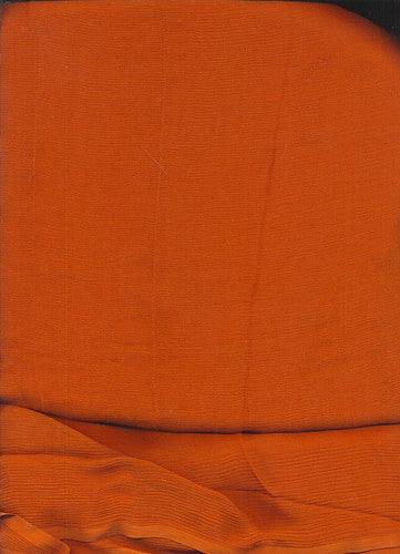 silk chiffon fabic 44:&quot;-copper colour