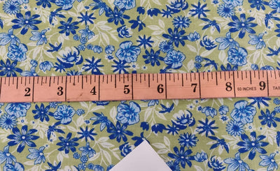 100% cotton cambric Print Floral Design 58" wide available in three floral colors[12808-12810]