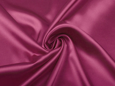 Fuchsia Pink viscose modal satin weave fabric ~ 44&quot; wide.(35)