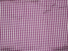 Silk Dupioni Purple and ivory color plaids Fabric 54" wide DUP#C3