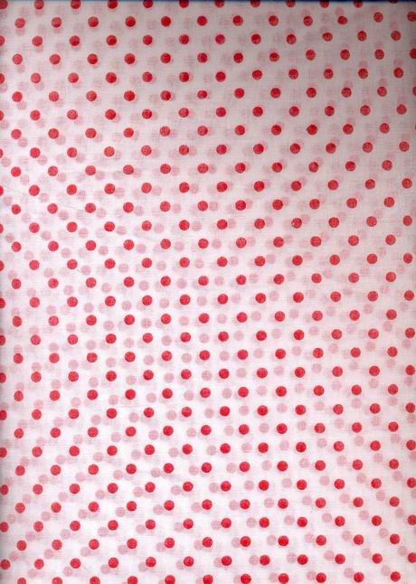 cotton organdy printed~6 new colours{dots} 44 inches