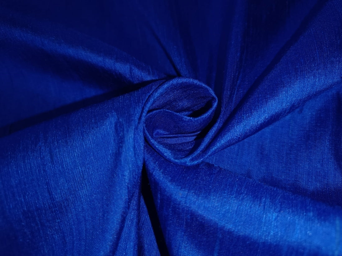 100% pure silk dupioni fabric BLUE x PURPLE colour 54" wide with slubs MM89[2]