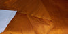 100% Pure SILK Dupion FABRIC Burnt Orange colour 54&quot;wide with slubs*MM13[4]