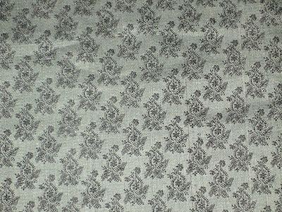 Silk Brocade Fabric Green and Black colour 44" wide BRO62[3]