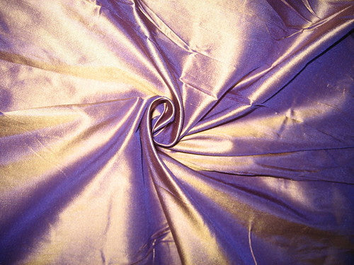 Pure SILK TAFFETA FABRIC Purple x Gold color 80 gms 54" wide TAF41[1]