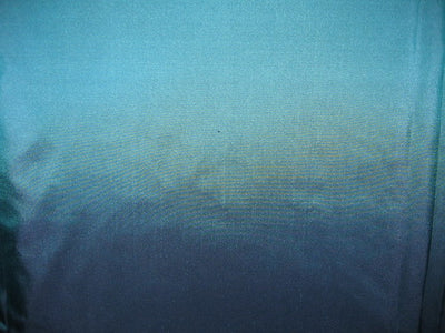 Pure SILK TAFFETA FABRIC Iridescent Blue x Sea Green TAF67[2] 54&quot; wide