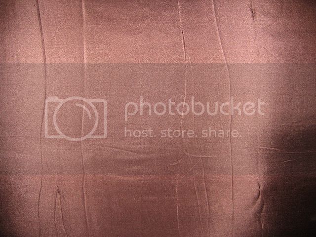 Dark Chocolate Brown Awesome Nina Silk fabric