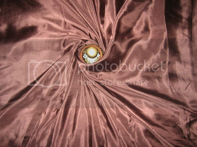 Dark Chocolate Brown Awesome Nina Silk fabric
