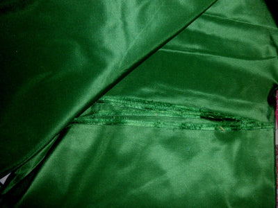 SILK TAFFETA FABRIC ~forest green TAF67[4A] 54"wide