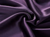 Plum Purple viscose modal satin weave fabric ~ 44&quot; wide.(48)