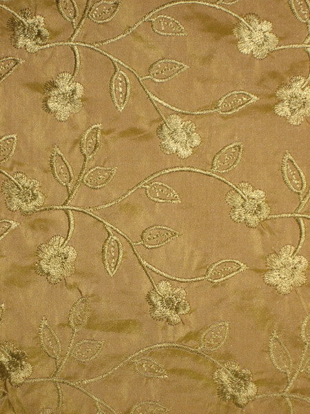 Marigold Taffeta Silk Fabric main image 1