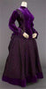 Silk Brocade fabric Purple &amp;Gold 44" wide BRO116[1] available on bulk preorder