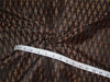 Silk Brocade Fabric Black Brown Color 44" wide BRO532[1]
