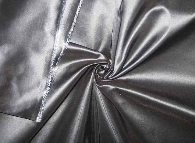 100% Pure SILK TAFFETA FABRIC Snake Skin Silver 54&quot;TAF65[2]