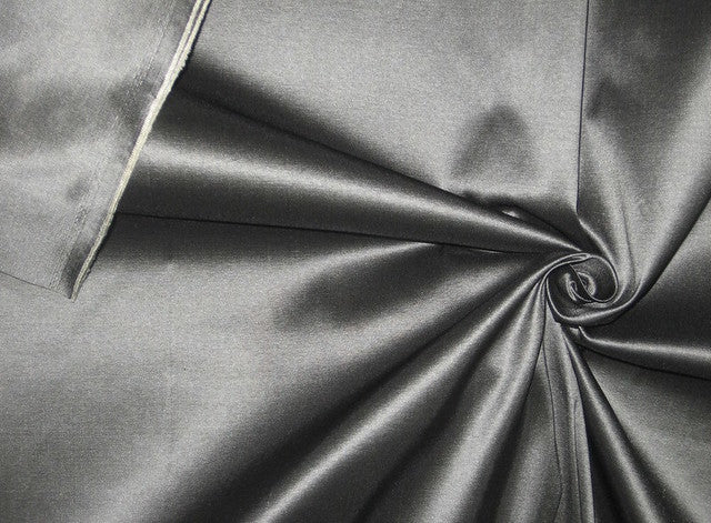 100% Pure SILK TAFFETA FABRIC Snake Skin Silver 54&quot;TAF65[2]